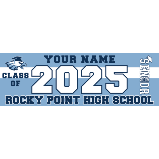 Rocky Point Class of 2025 Senior Banner